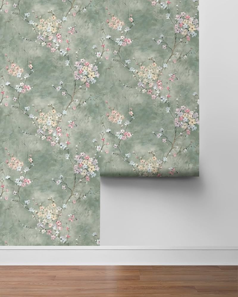 NextWall Harry & Grace Floral Blossom Peel and Stick